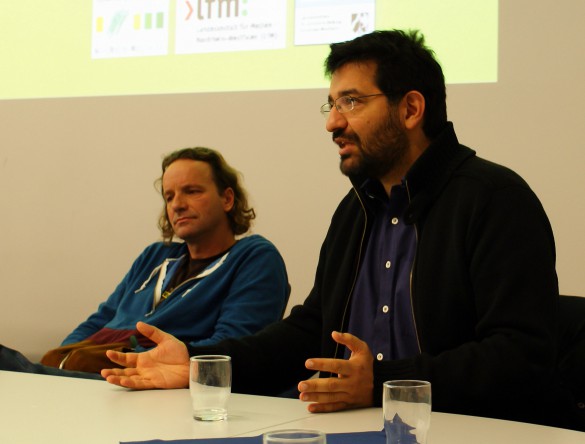 Die Regisseure Marc Wiese und Ali Samadi Ahadi