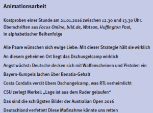 Lilienthal kritisiert, es liege keine systematische Inhaltsanalyse vor.