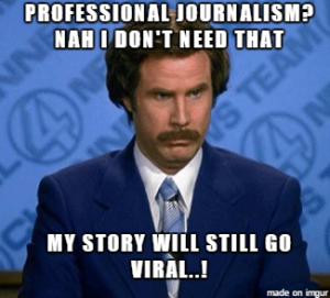 Hat Ron Burgundy Recht? Nicht ganz! Qualität wird von jungen Mediennutzern geschätzt - aber selten nachgefragt.
