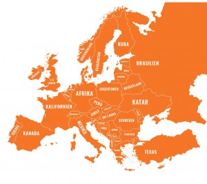 Typisch für das Katapult-Magazin aus Greifswald: gewitzte Grafiken wie diese, die europäische Staaten in Länder oder Regionen mit ähnlicher Wirtschaftsleistung umbenennt. / Credit: Katapult