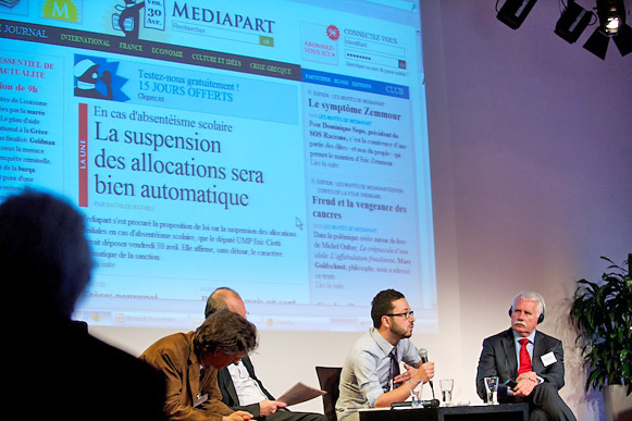 Podiumsdiskussion – Foto: Andreas Lamm